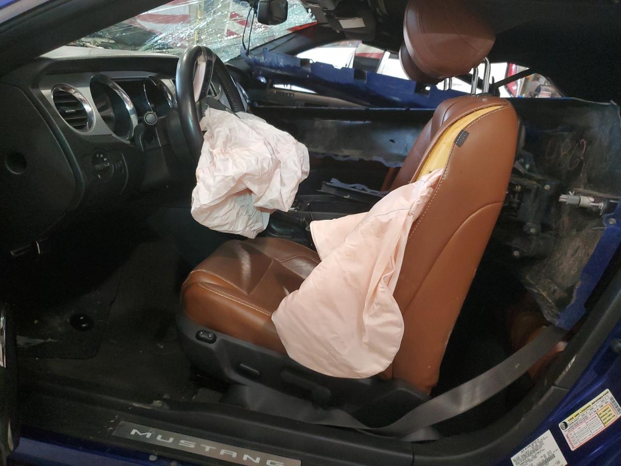 2013 Ford Mustang VIN 1ZVBP8EM2D5241952 Copart auction photo, rollover / minor dent/scratches damage thumbnail 7
