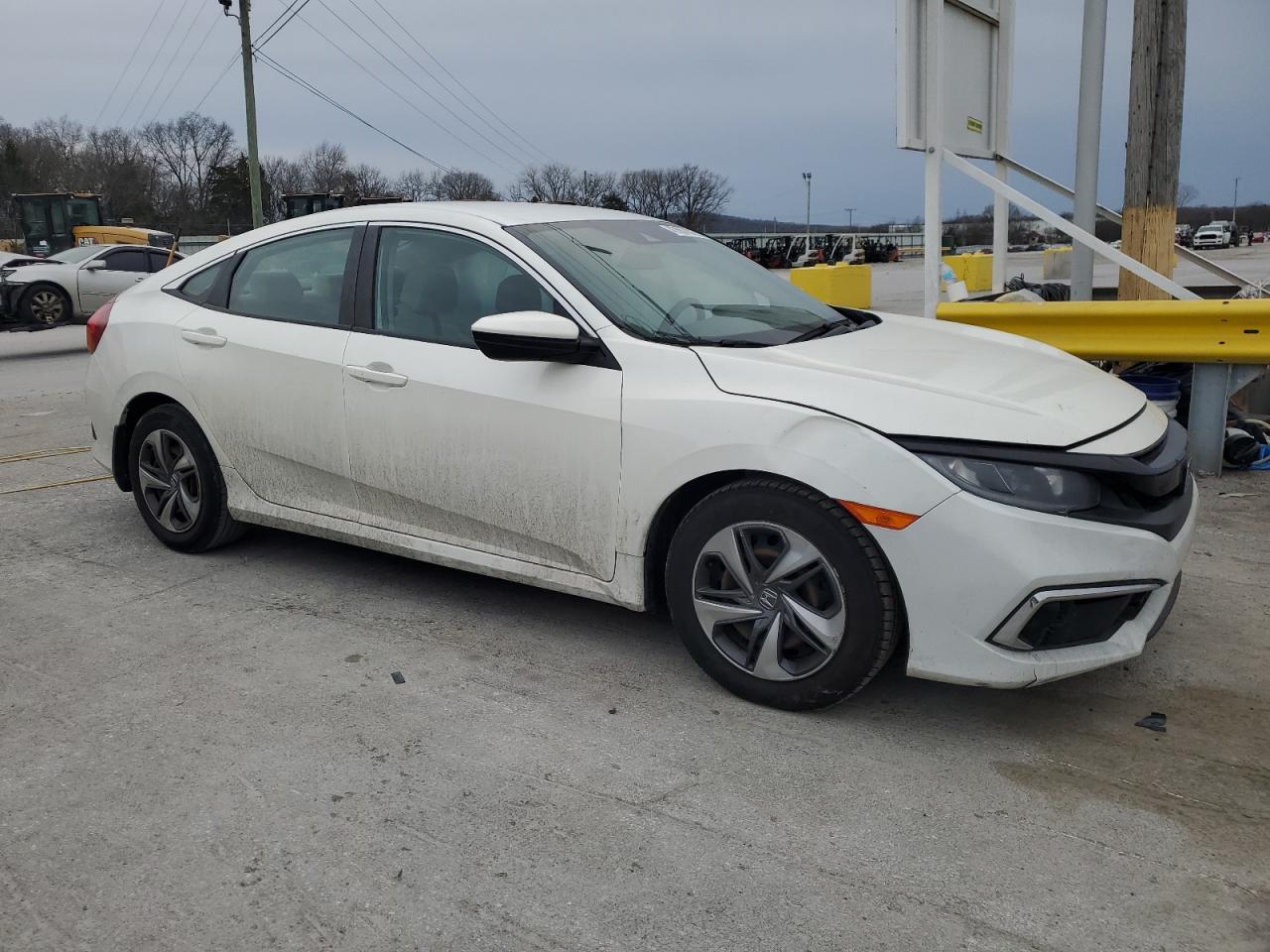 2020 Honda Civic VIN 2HGFC2F68LH511921 Copart auction photo, side damage thumbnail 4