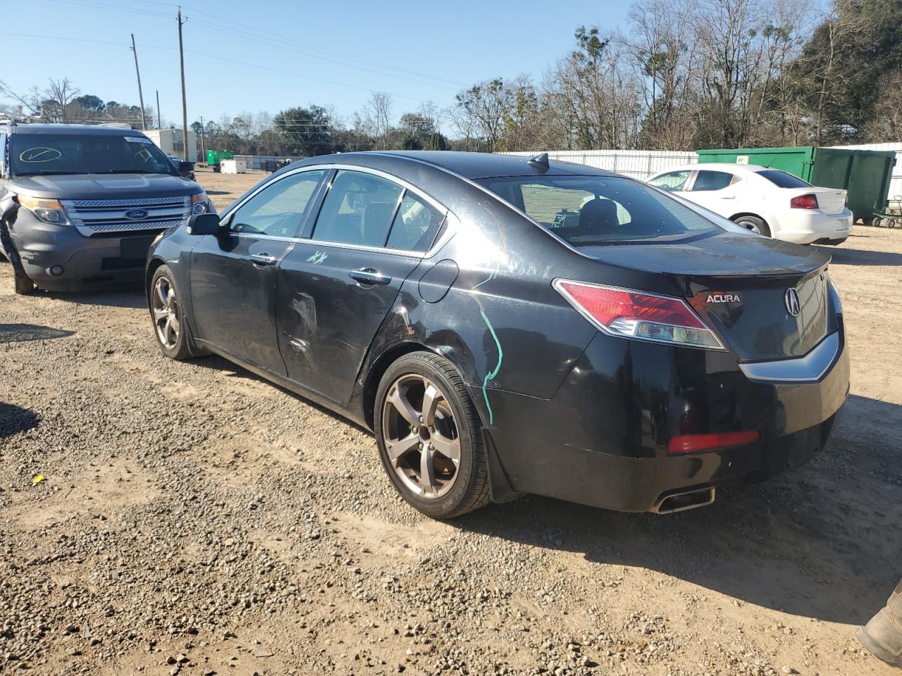 2010 Acura TL VIN 19UUA8F50AA001906 Copart auction photo, side damage thumbnail 2