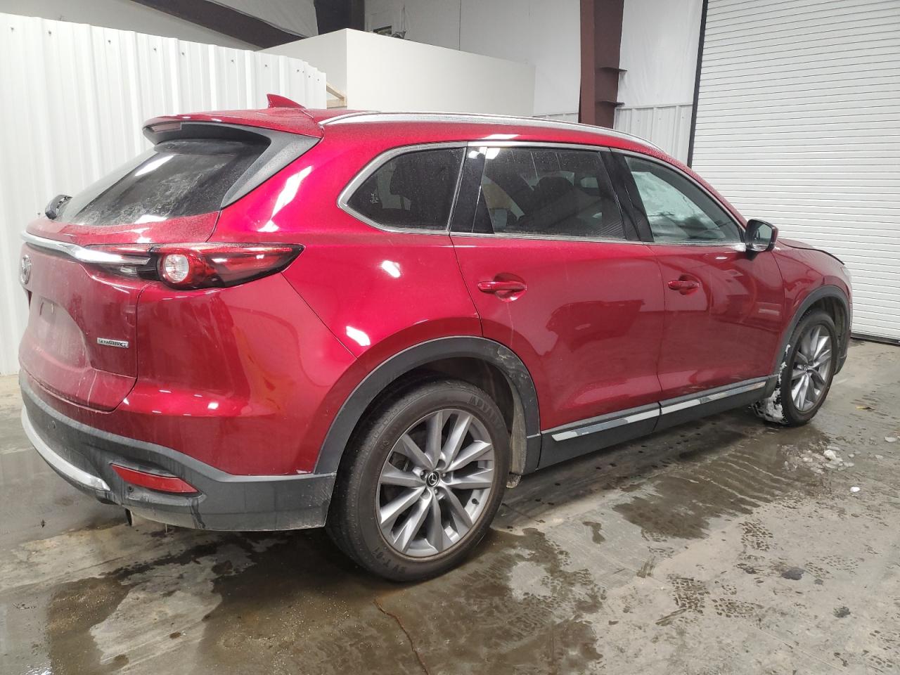 2021 Mazda CX-9 VIN JM3TCBDY5M0532714 Copart auction photo, all over damage thumbnail 3