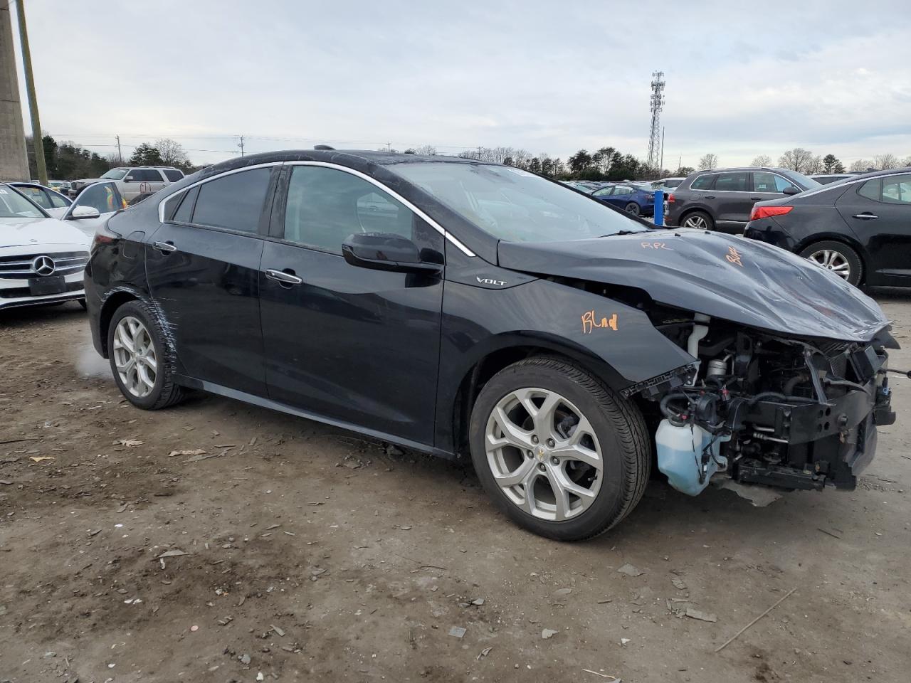 2018 Chevrolet Volt VIN 1G1RB6S54JU153481 Copart auction photo, all over damage thumbnail 4
