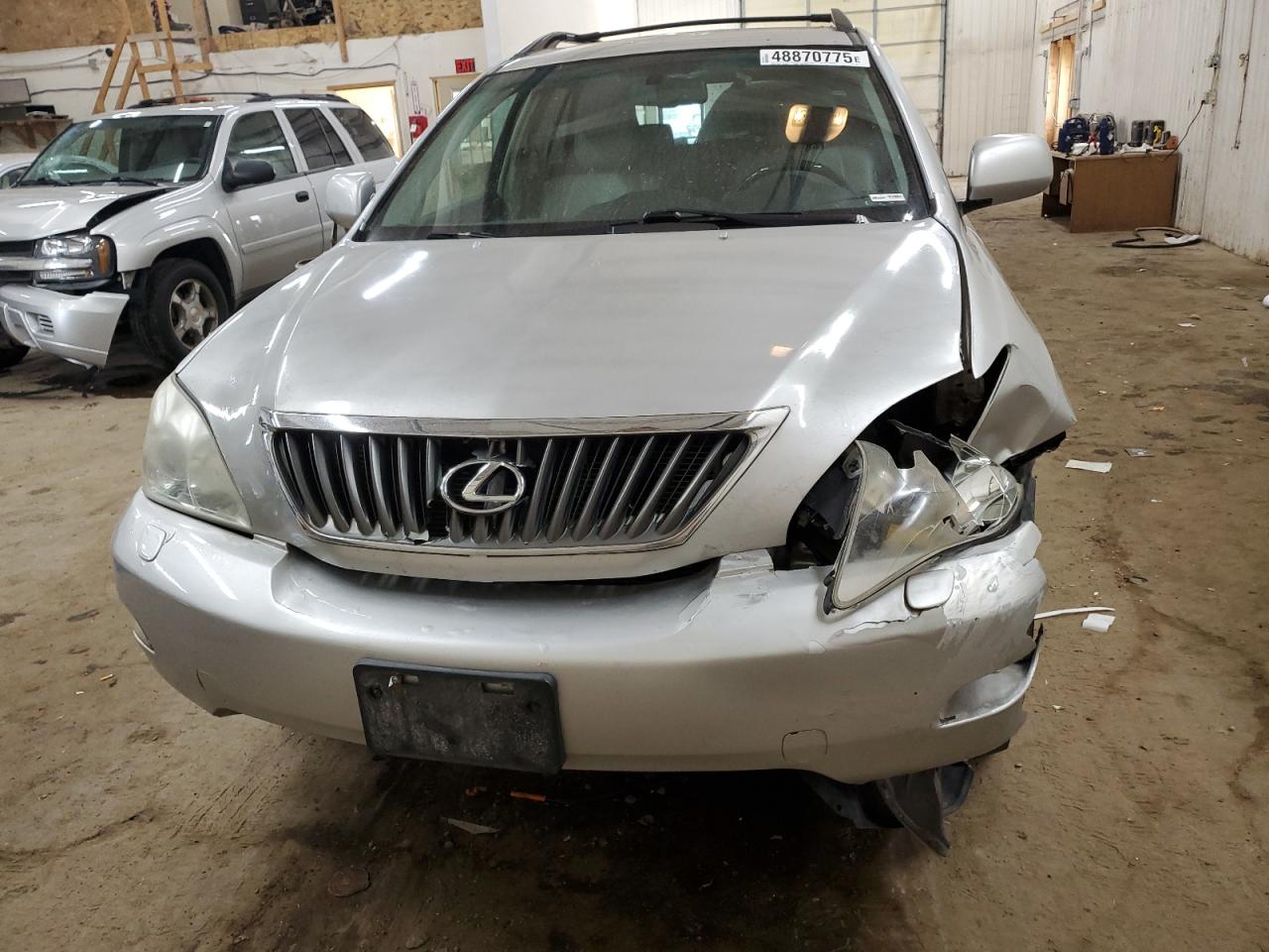 2009 Lexus RX VIN 2T2HK31U09C114577 Copart auction photo, front end / side damage thumbnail 5