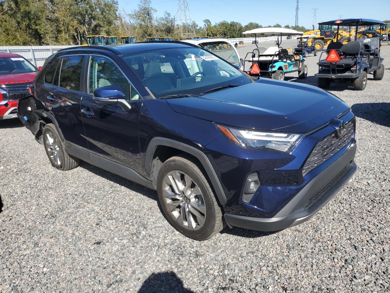 2022 Toyota RAV 4 VIN 2T3Y1RFV5NW227842 Copart auction photo, rear end damage thumbnail 4
