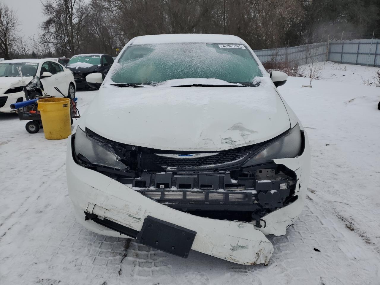 2018 Chrysler Pacifica VIN 2C4RC1AG2JR169279 Copart auction photo, front end damage thumbnail 5