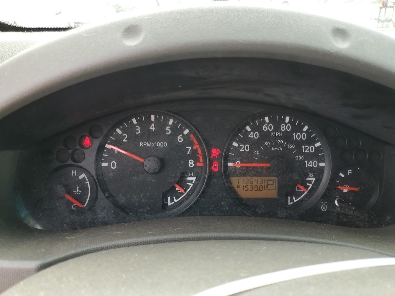 2005 Nissan Navara (Frontier) VIN 1N6AD07UX5C459007 Copart auction photo, front end / side damage thumbnail 9