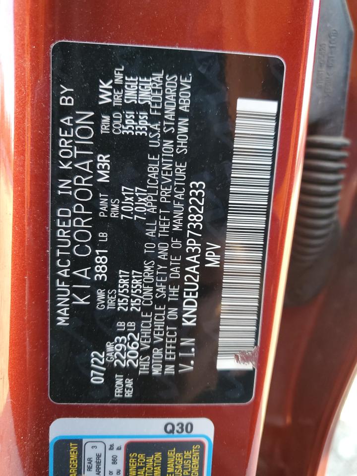 2023 KIA Seltos VIN KNDEU2AA3P7382233 Copart auction photo, front end / minor dent/scratches damage thumbnail 13