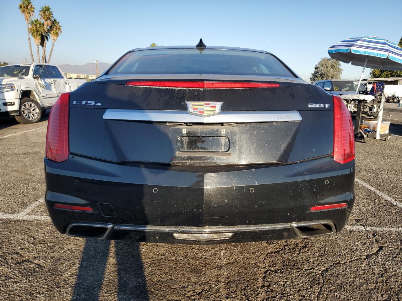 2016 Cadillac CTS VIN 1G6AX5SXXG0113345 Copart auction photo, front end / rear end damage thumbnail 6