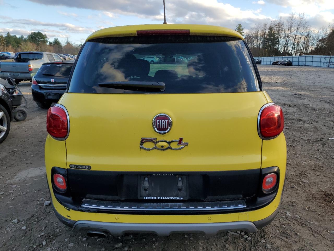 2014 Fiat 500L VIN ZFBCFADH2EZ016949 Copart auction photo, front end damage thumbnail 6