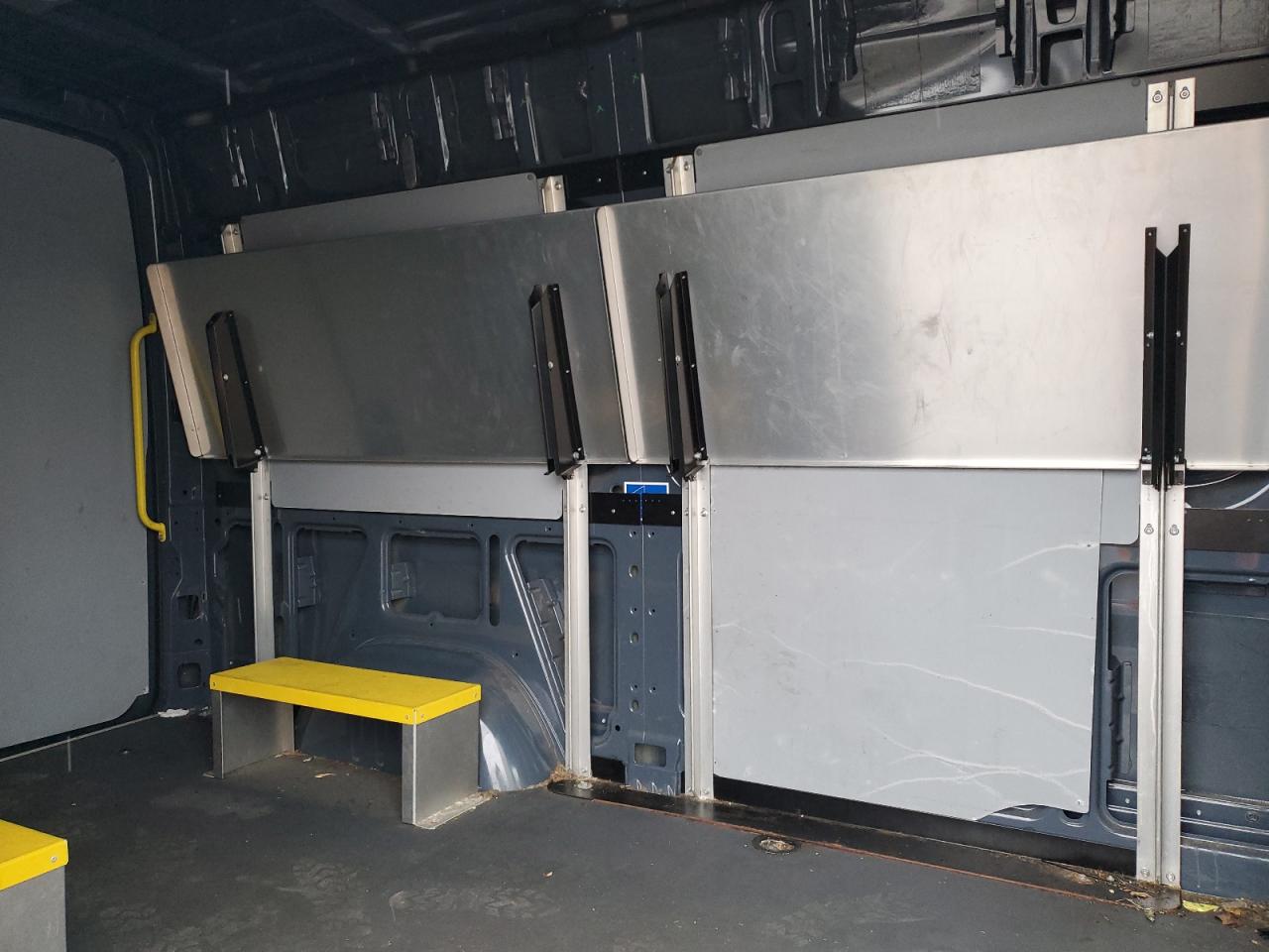 2019 Mercedes-Benz Sprinter VIN WD4PF0CD1KP103617 Copart auction photo, side / top/roof damage thumbnail 11