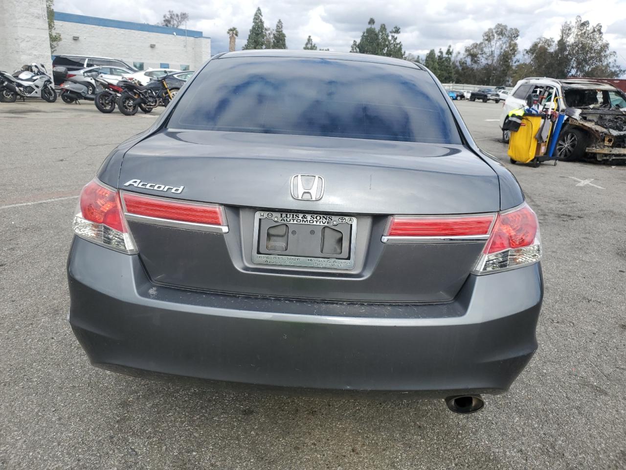 2011 Honda Accord VIN 1HGCP2F47BA132394 Copart auction photo, front end / all over damage thumbnail 6