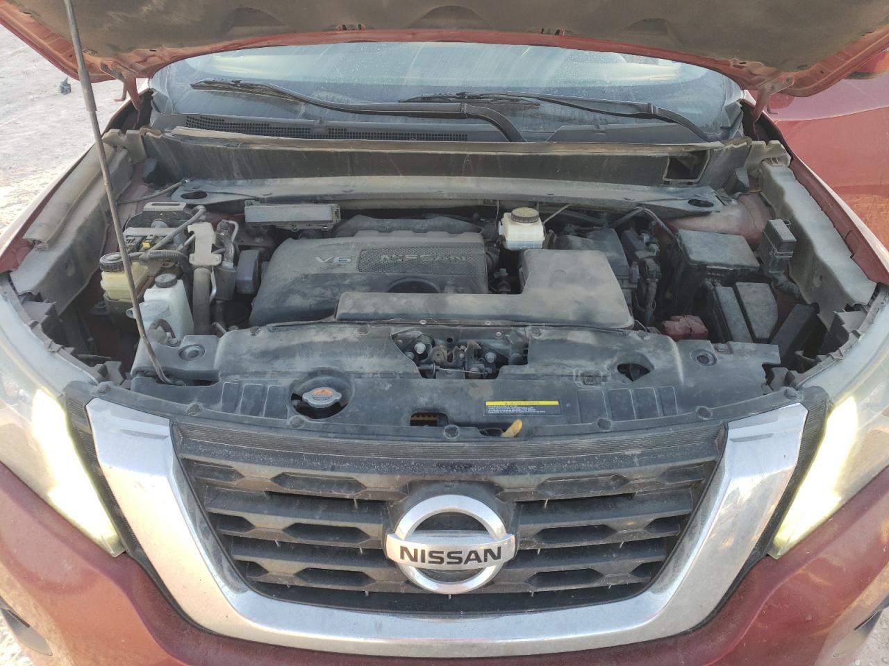 2018 Nissan Pathfinder VIN 5N1DR2MN2JC676566 Copart auction photo, hail / minor dent/scratches damage thumbnail 12