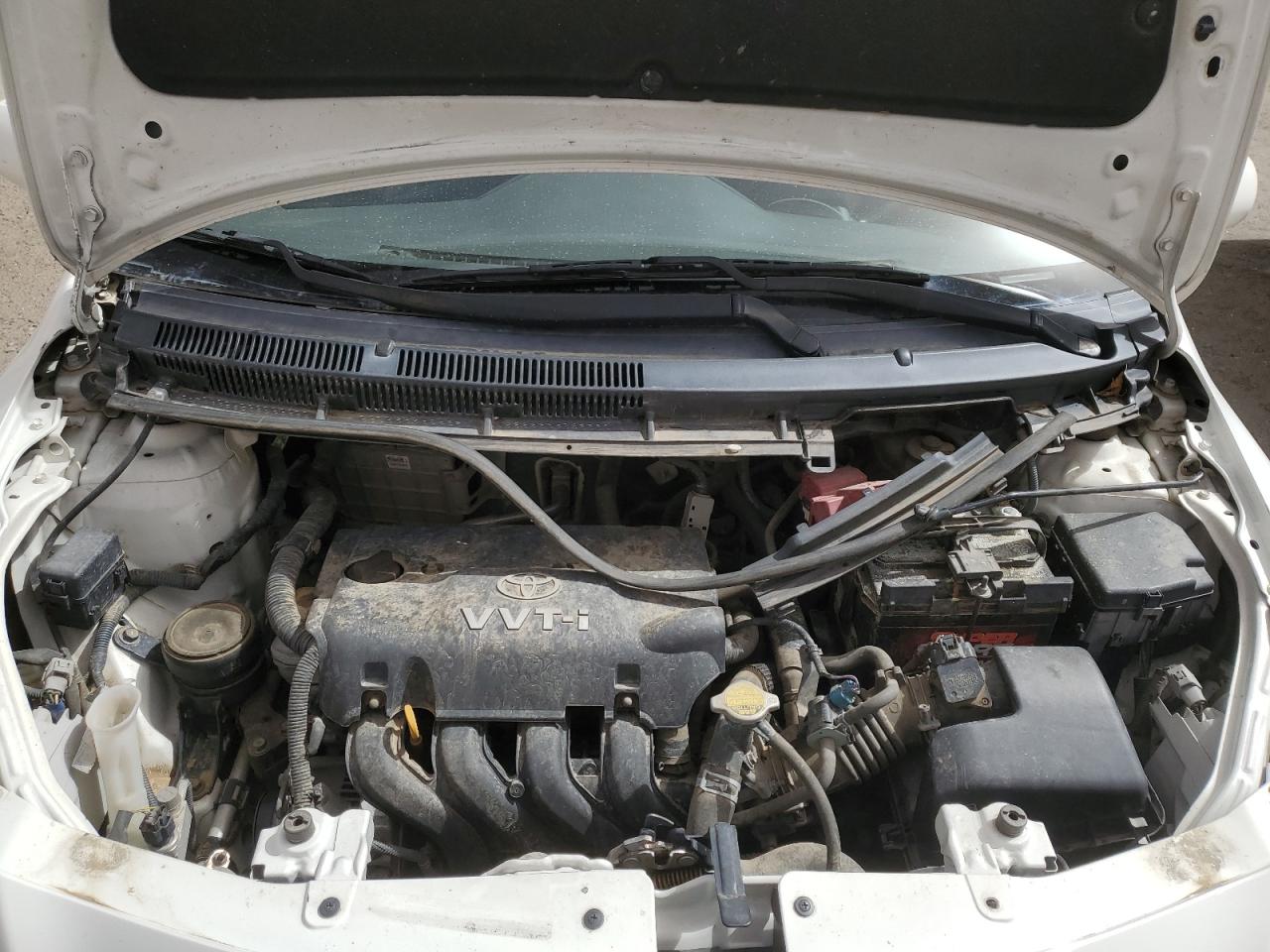 2008 Toyota Yaris VIN JTDBT923884029259 Copart auction photo, front end / side damage thumbnail 11
