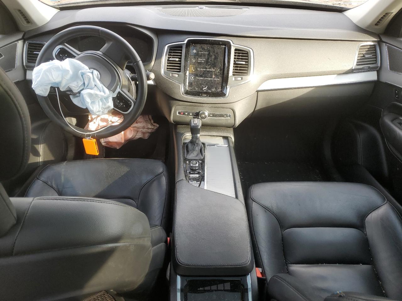 2021 Volvo XC90 VIN YV4102PK8M1715421 Copart auction photo, front end / side damage thumbnail 8