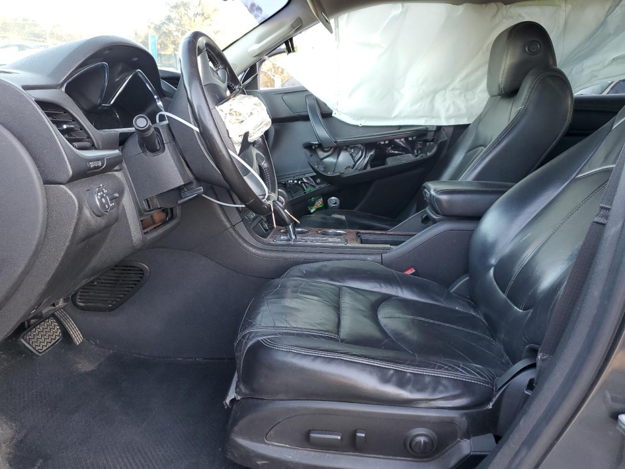 2014 Chevrolet Traverse VIN 1GNKRHKD8EJ223635 Copart auction photo, front end / side damage thumbnail 7