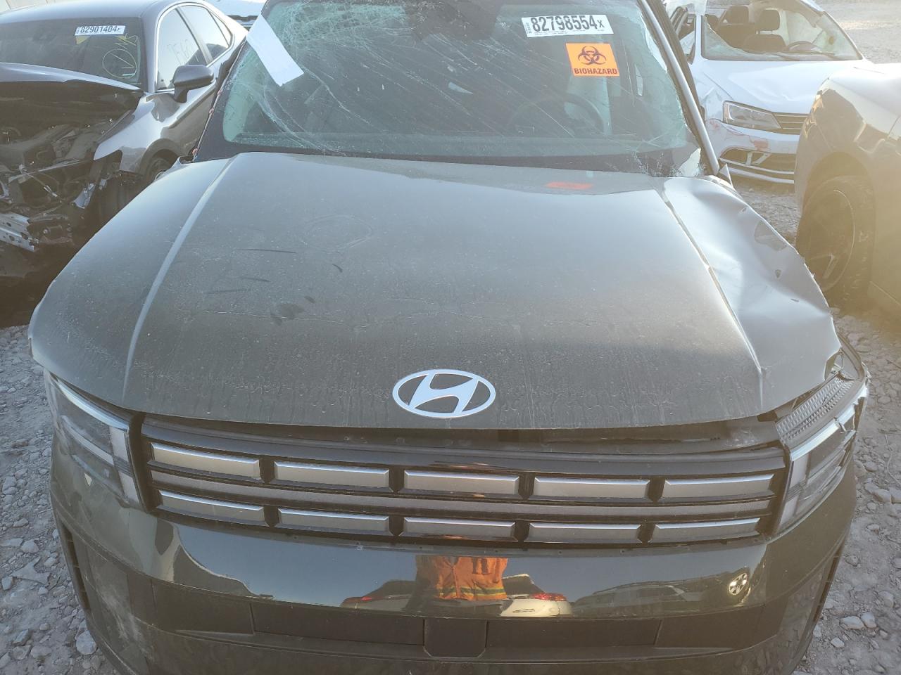 2024 Hyundai Santa Fe VIN 5NMP24GL6RH018645 Copart auction photo, all over damage thumbnail 12