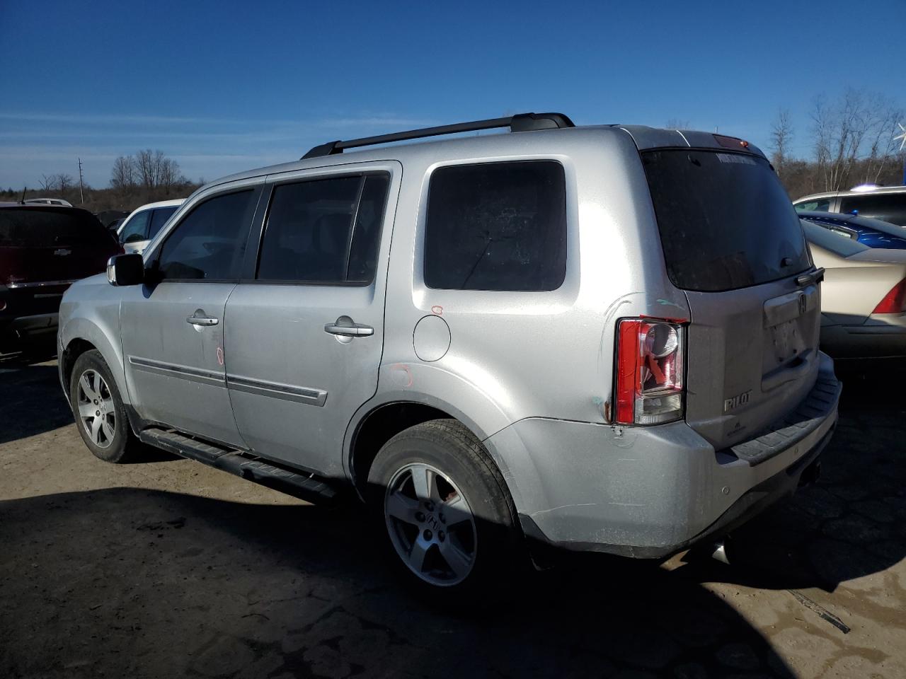 2014 Honda Pilot VIN 5FNYF4H98EB051654 Copart auction photo, side damage thumbnail 2