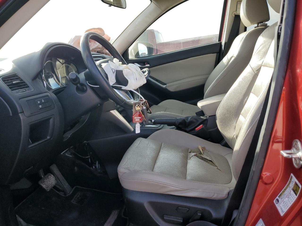 2013 Mazda CX-5 VIN JM3KE2DEXD0112751 Copart auction photo, front end damage thumbnail 7