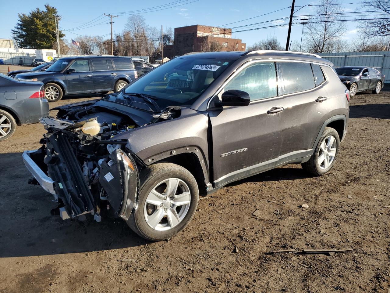 2022 Jeep Compass VIN 3C4NJDBB7NT116475