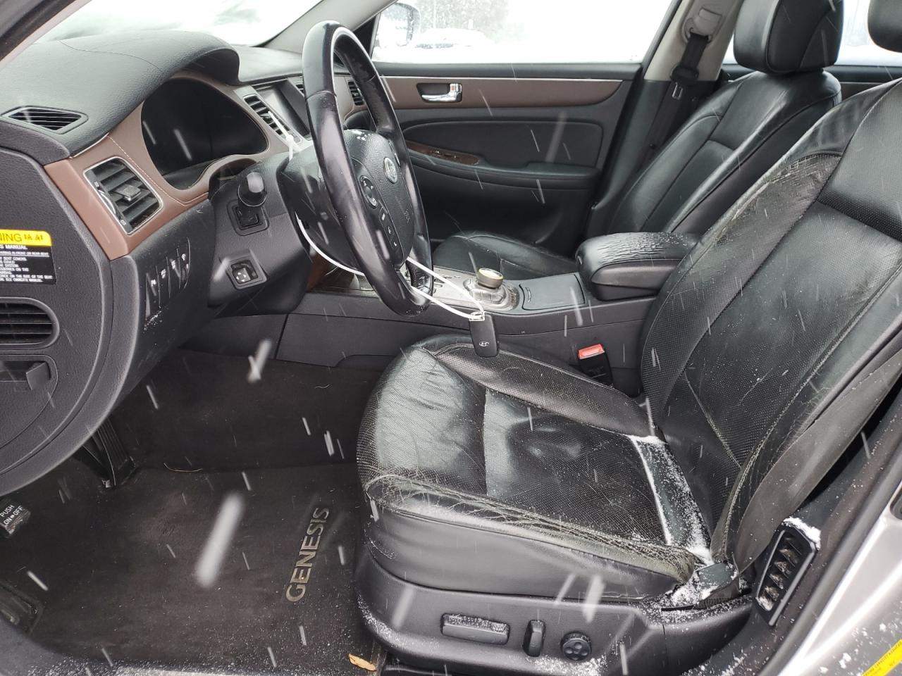 2009 Hyundai Genesis VIN KMHGC46E79U025379 Copart auction photo, front end / mechanical damage thumbnail 7