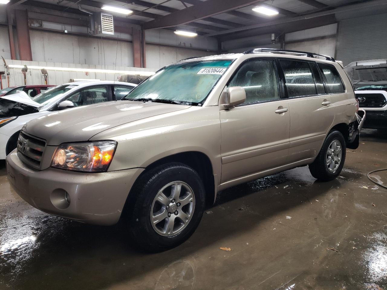 2007 Toyota Highlander VIN JTEDP21A370130716