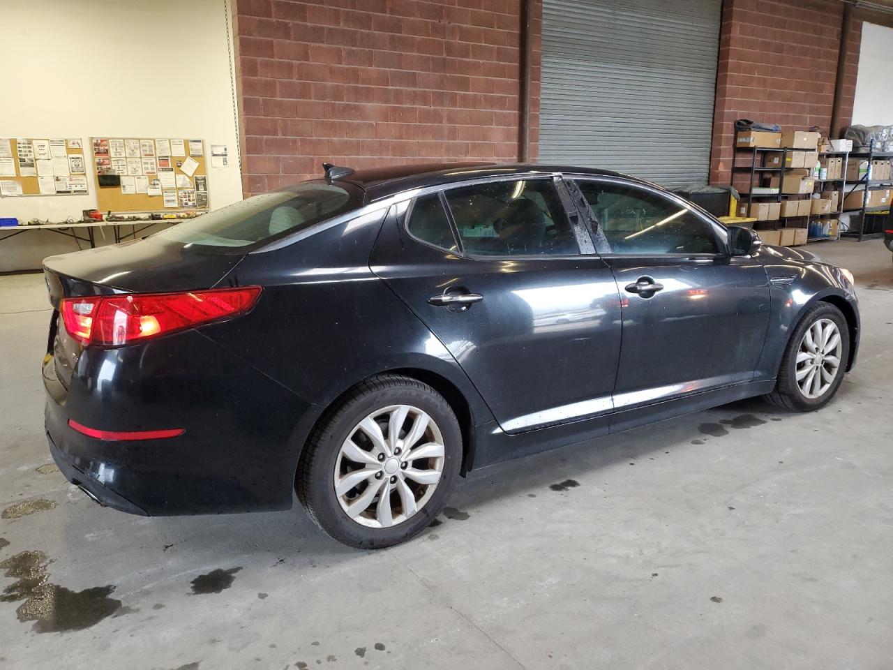 2015 KIA Optima VIN 5XXGN4A78FG415741 Copart auction photo, front end damage thumbnail 3