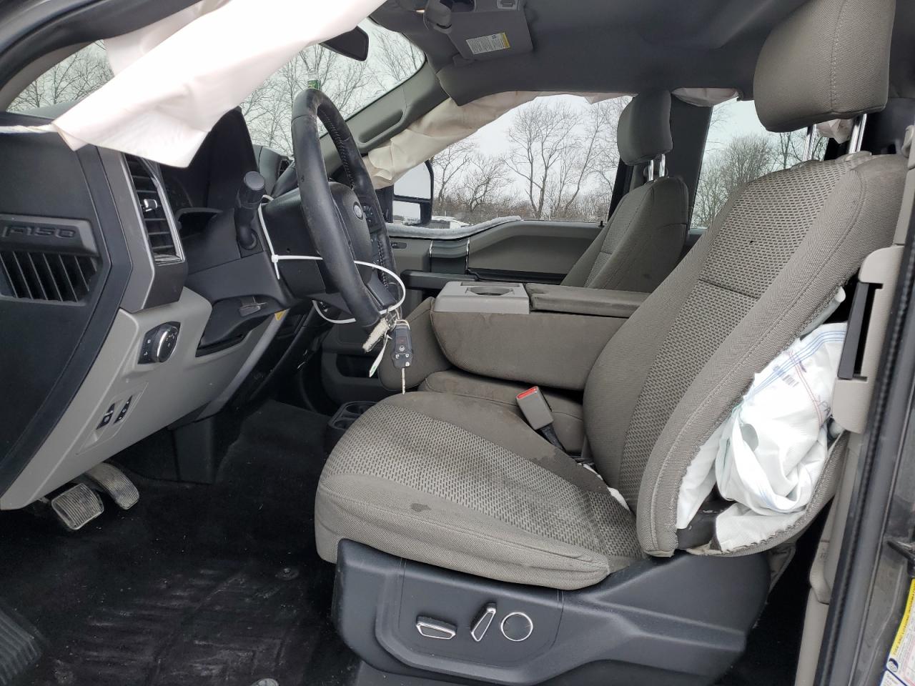 2017 Ford F-150 VIN 1FTEX1E82HFB19778 Copart auction photo, top/roof / minor dent/scratches damage thumbnail 7