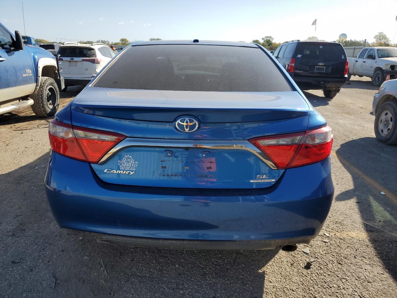 2016 Toyota Camry VIN 4T1BF1FKXGU528858 Copart auction photo, front end / minor dent/scratches damage thumbnail 6