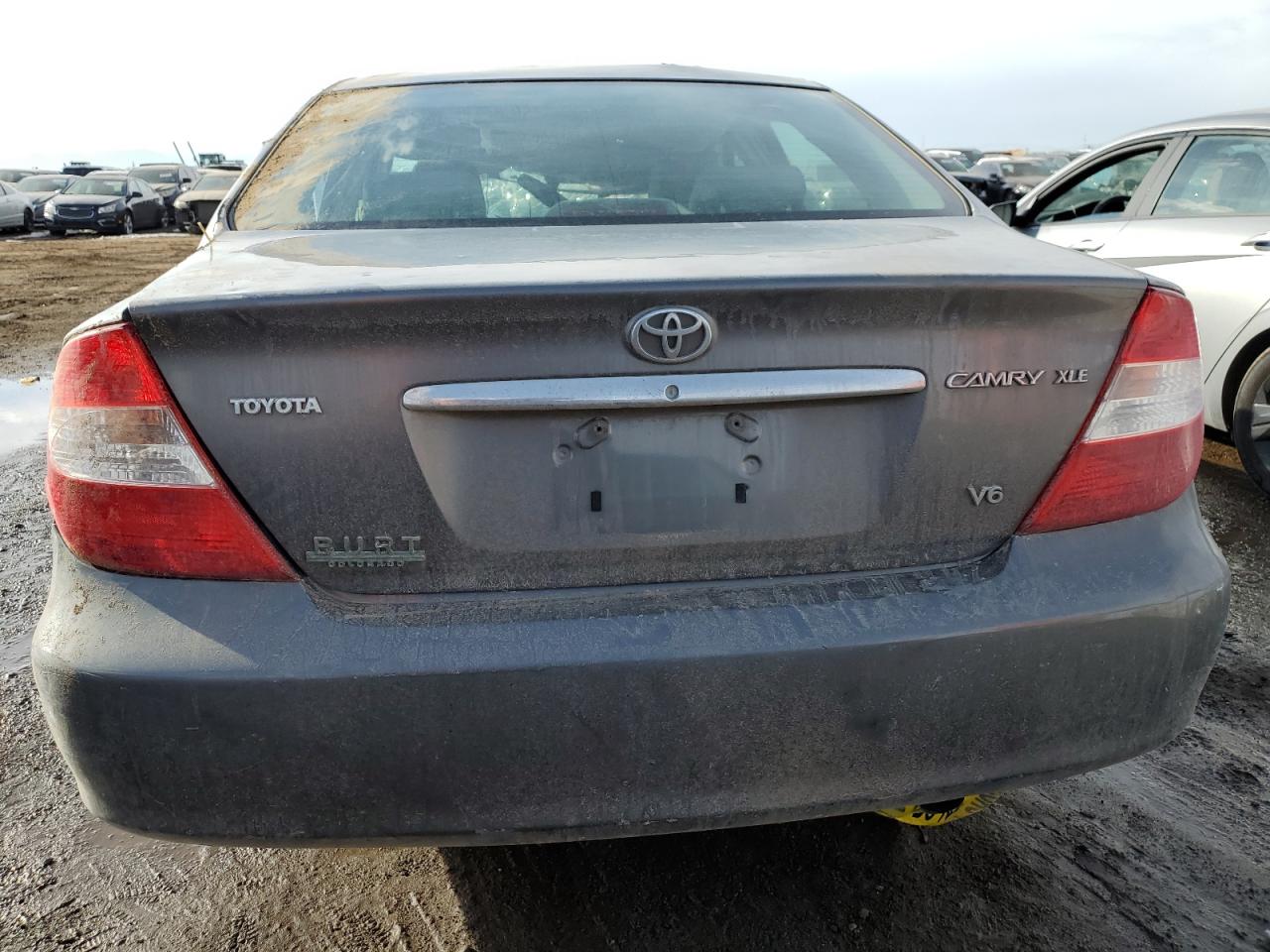 2002 Toyota Camry VIN JTDBF30K020035652 Copart auction photo, rollover damage thumbnail 6