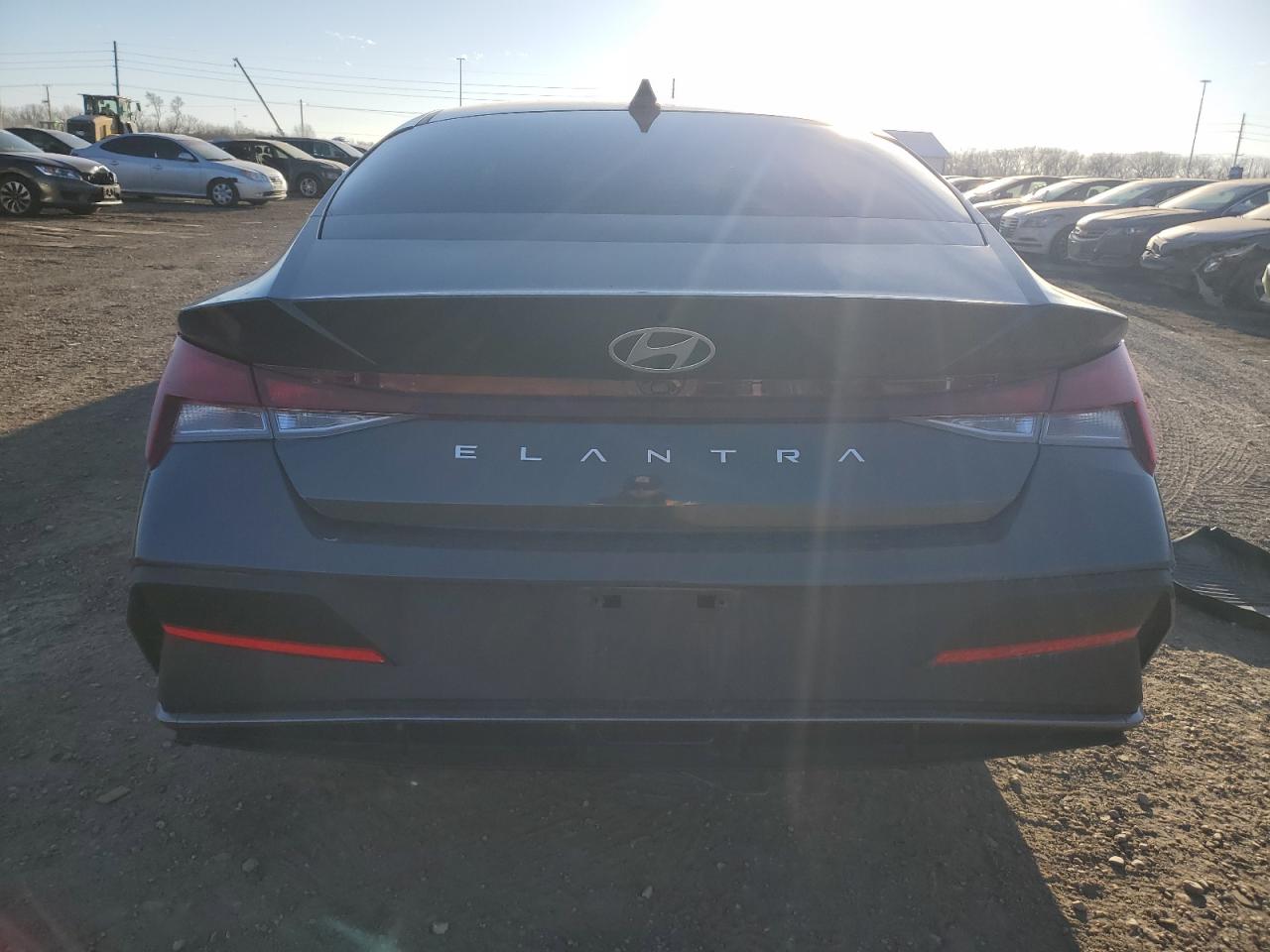 2024 Hyundai Elantra VIN KMHLM4DG6RU709890 Copart auction photo, undercarriage / front end damage thumbnail 6