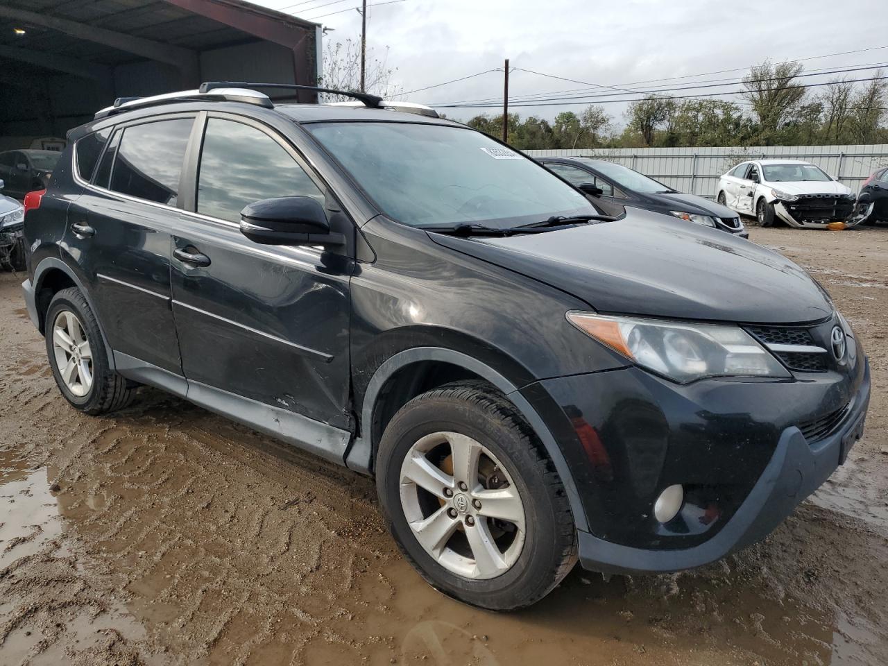 2013 Toyota RAV 4 VIN 2T3WFREV0DW048214 Copart auction photo, side / front end damage thumbnail 4