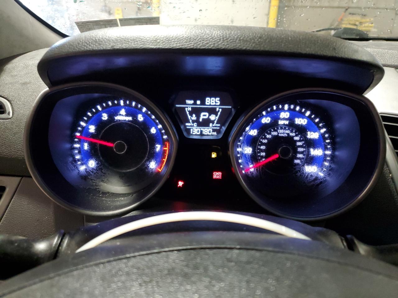 2016 Hyundai Elantra VIN 5NPDH4AE6GH794009 Copart auction photo, front end damage thumbnail 9