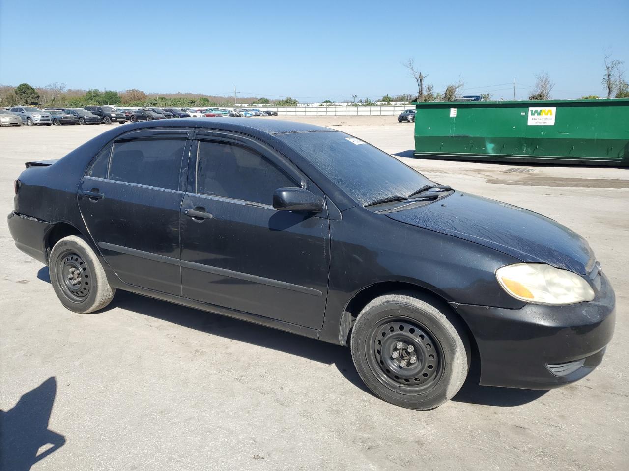 2003 Toyota Corolla VIN 1NXBR32EX3Z030396 Copart auction photo, rear end / minor dent/scratches damage thumbnail 4