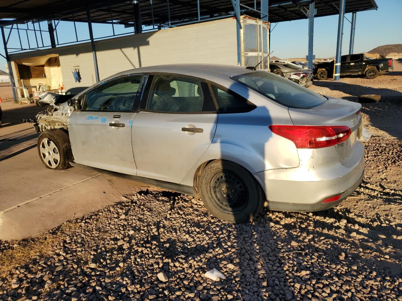 2016 Ford Focus VIN 1FADP3E24GL230521 Copart auction photo, front end / side damage thumbnail 2