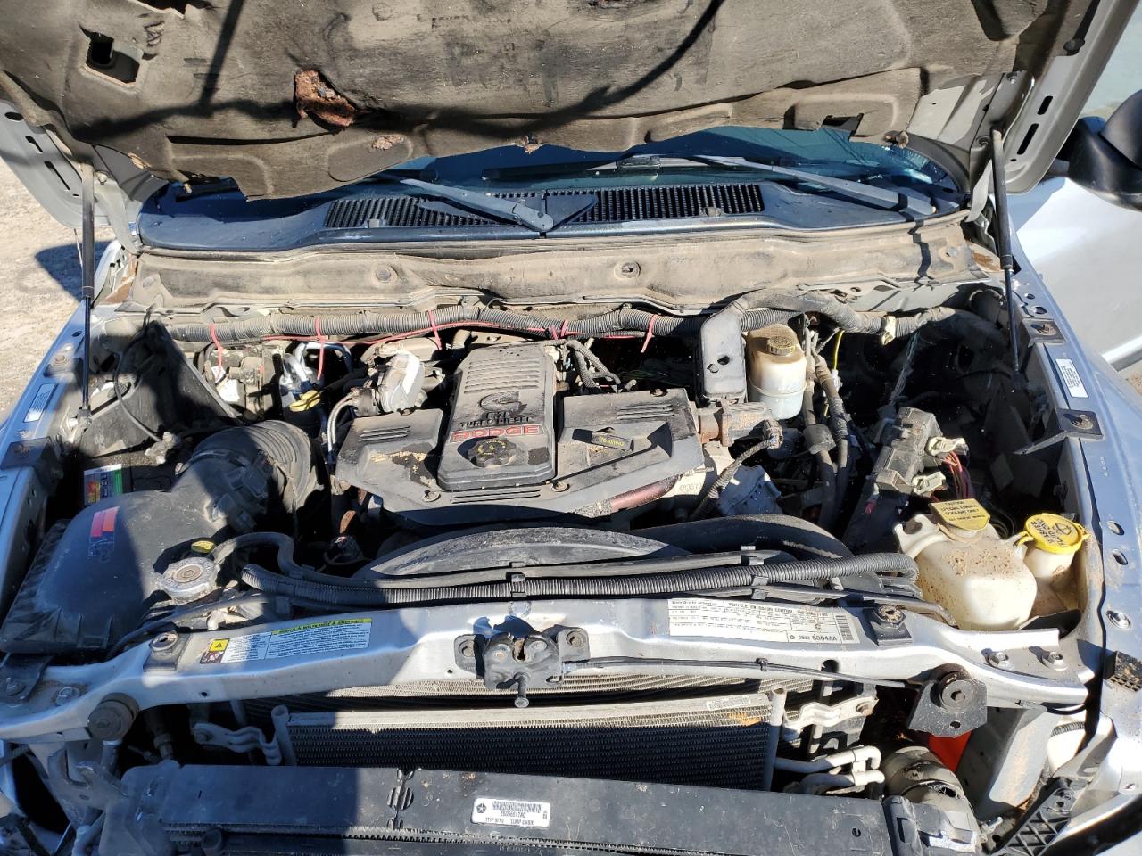 2008 Dodge RAM VIN 3D7KR29A08G132274 Copart auction photo, all over damage thumbnail 11