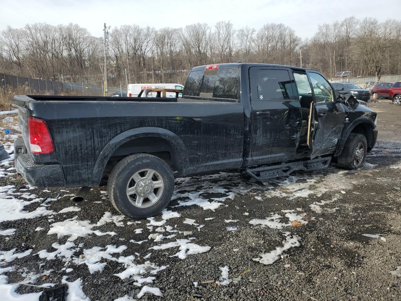 2012 Dodge RAM VIN 3C6UD5KL8CG115933 Copart auction photo, undercarriage / side damage thumbnail 3