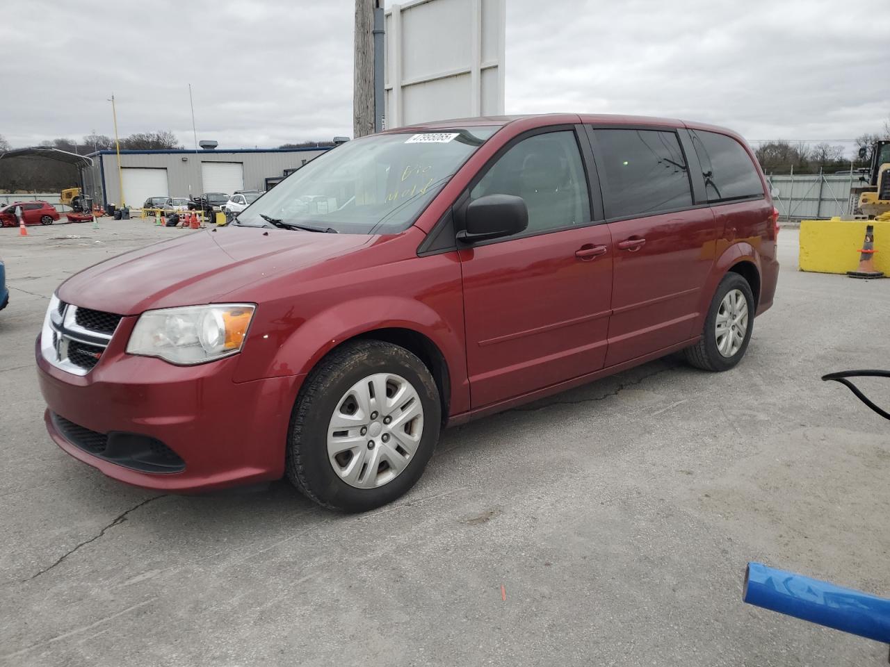 2016 Dodge Caravan VIN 2C4RDGBG5GR284854