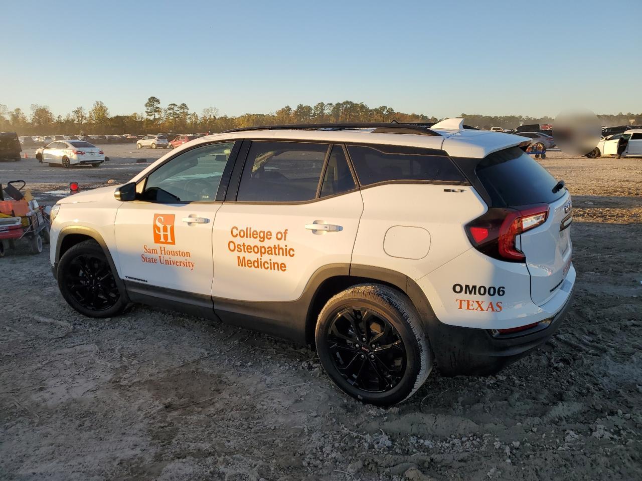2022 GMC Terrain VIN 3GKALPEV1NL300959 Copart auction photo, all over / top/roof damage thumbnail 2