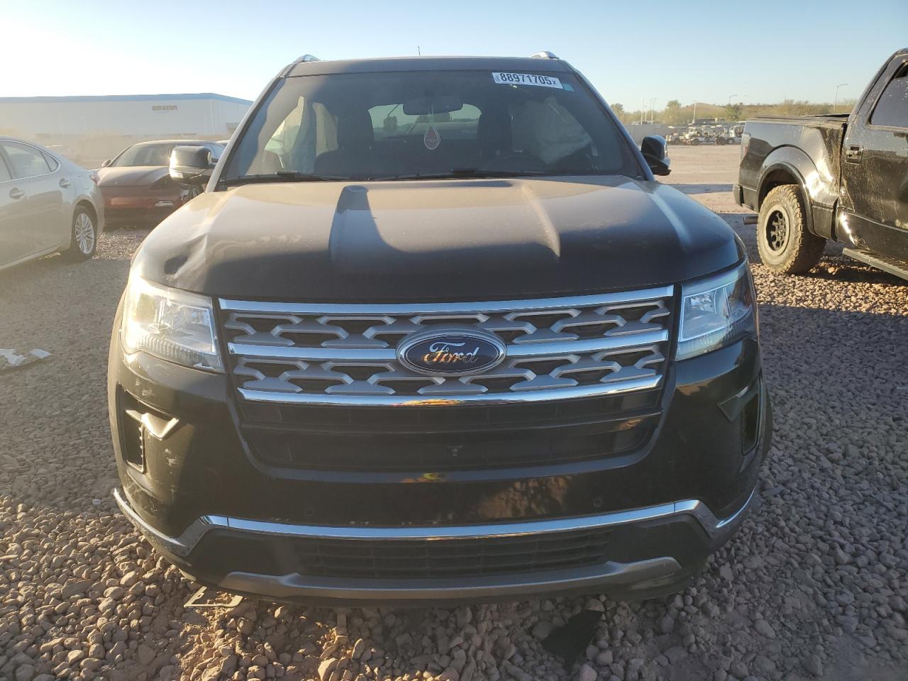2019 Ford Explorer VIN 1FM5K7F89KGB13277 Copart auction photo, front end / side damage thumbnail 5