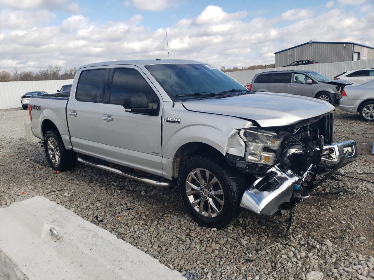2016 Ford F-150 VIN 1FTEW1EG0GKF25235 Copart auction photo, front end damage thumbnail 4