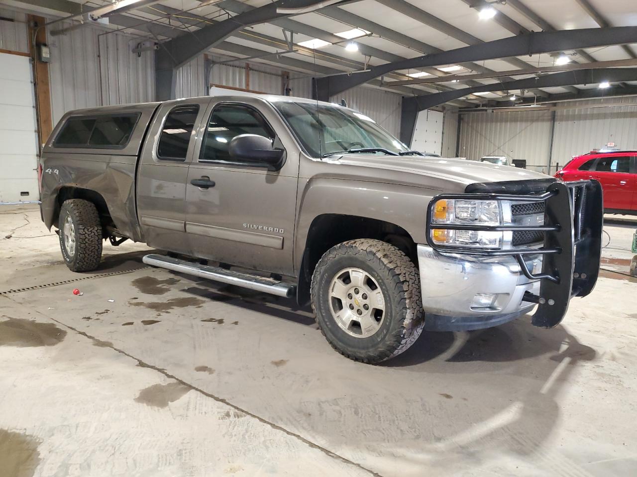 2012 Chevrolet Silverado VIN 1GCRKSE75CZ303956 Copart auction photo, side damage thumbnail 4