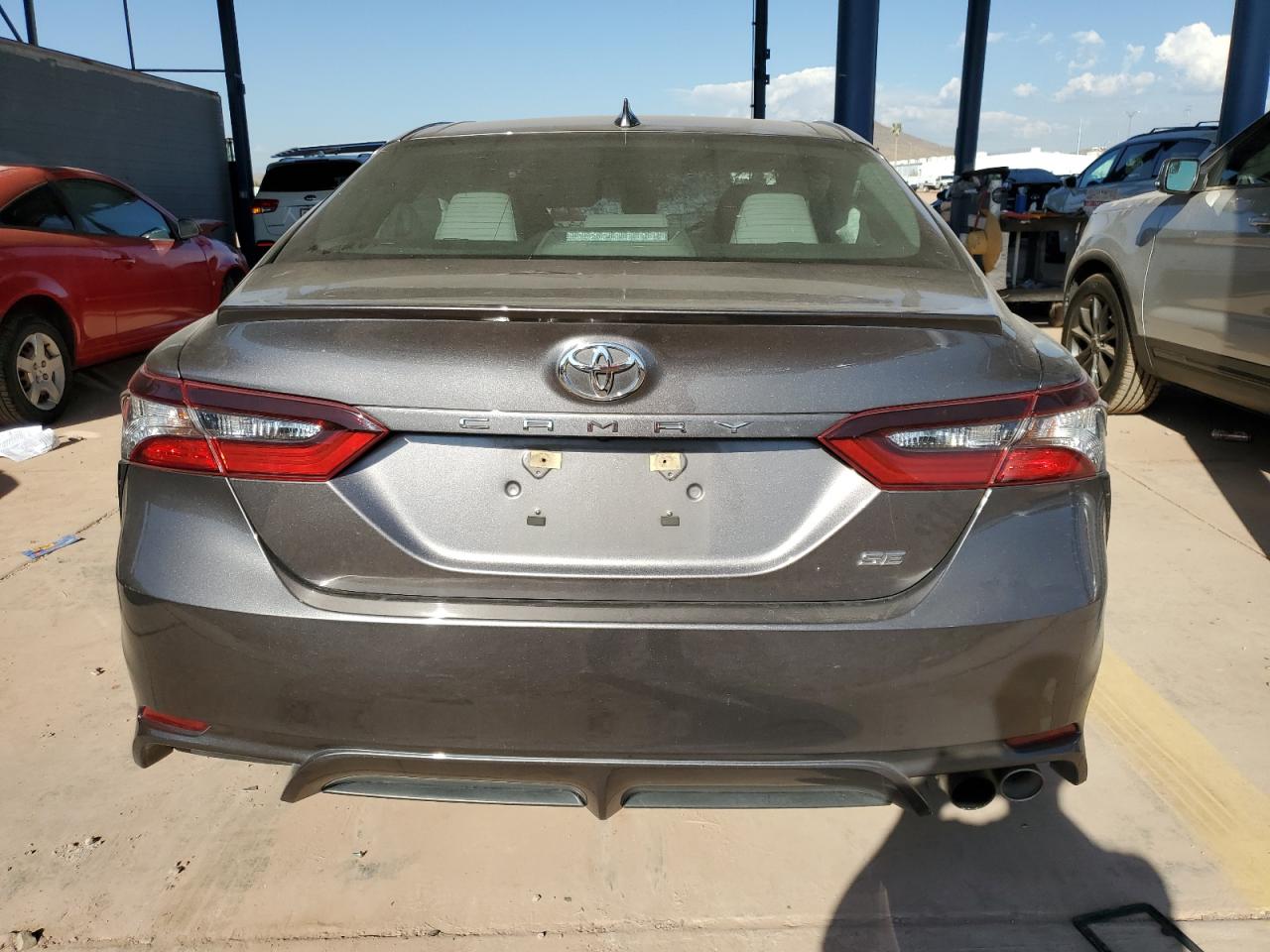 2022 Toyota Camry VIN 4T1G11AK2NU670680 Copart auction photo, front end / side damage thumbnail 6