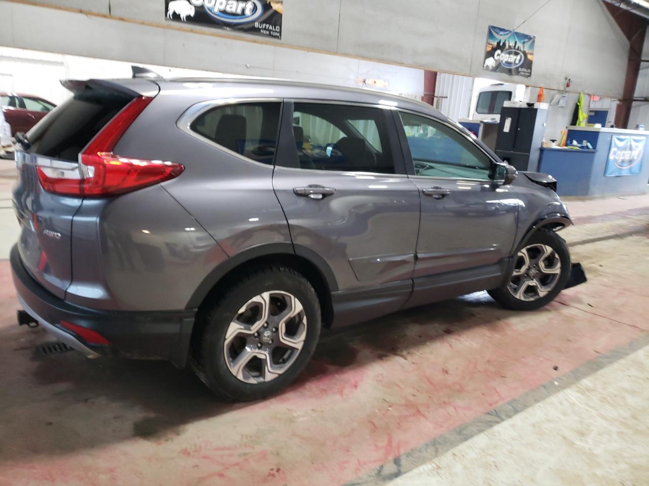 2018 Honda CR-V VIN 7FARW2H86JE080763 Copart auction photo, front end damage thumbnail 3