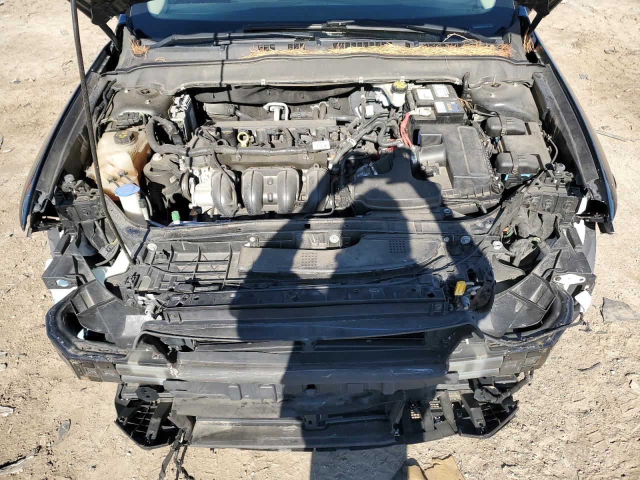 2017 Ford Fusion VIN 3FA6P0H70HR346137 Copart auction photo, front end / minor dent/scratches damage thumbnail 11