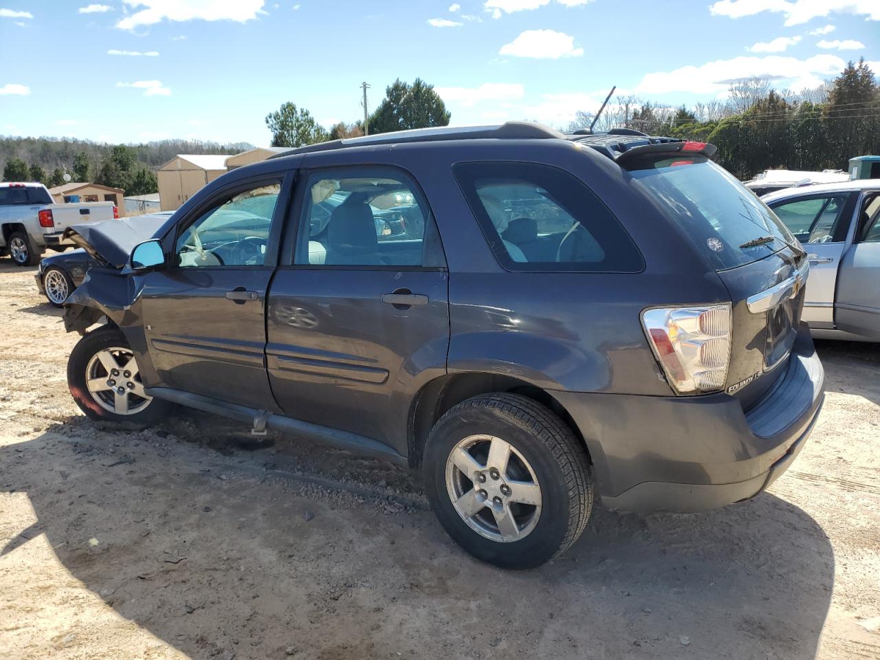 2007 Chevrolet Equinox VIN 2CNDL13F676247812 Copart auction photo, front end / mechanical damage thumbnail 2