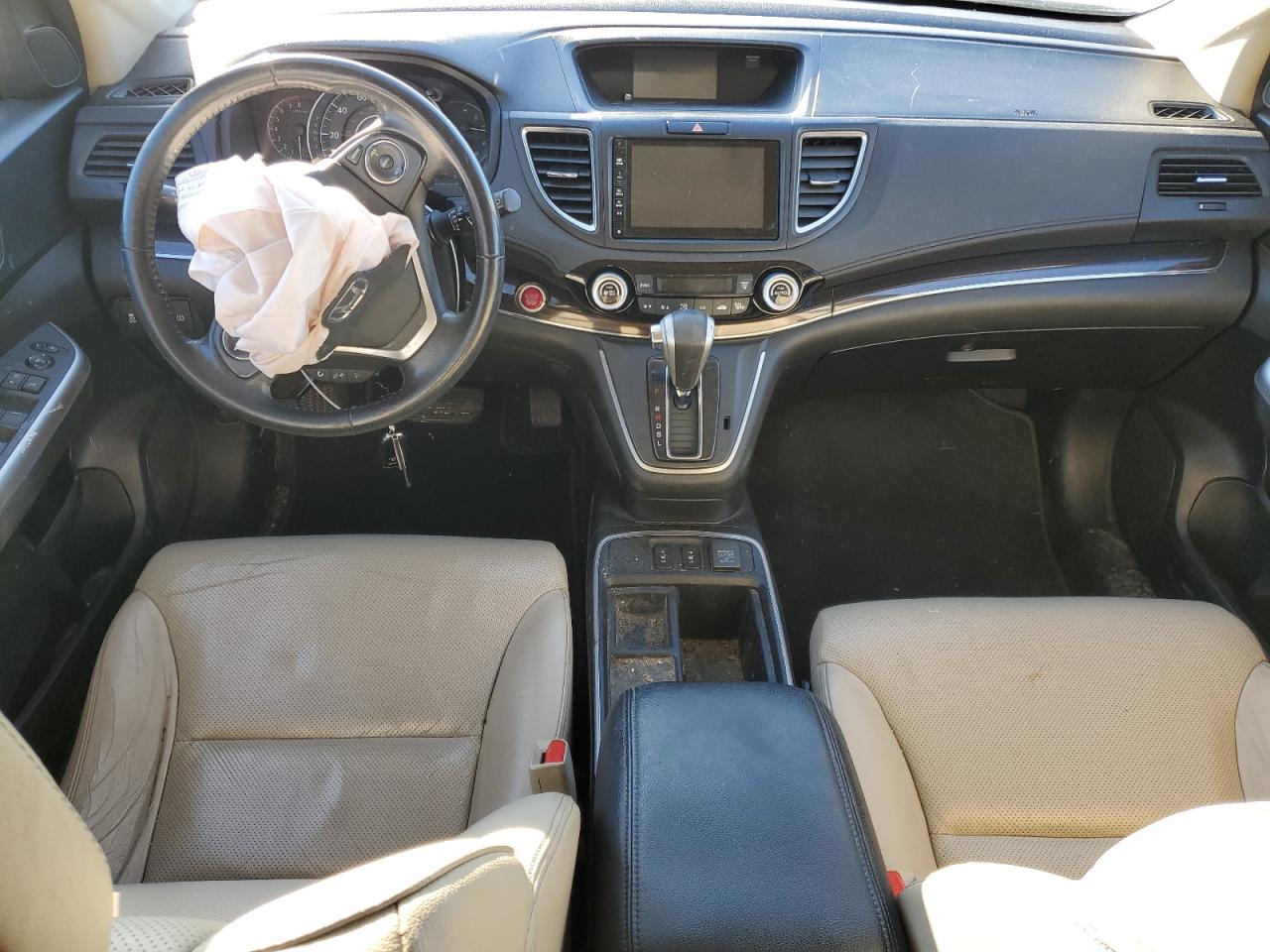 2015 Honda CR-V VIN 5J6RM4H71FL017976 Copart auction photo, all over / front end damage thumbnail 8