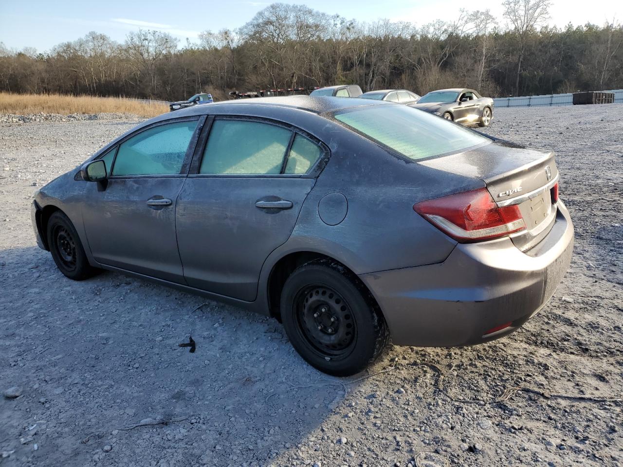 2014 Honda Civic VIN 2HGFB2F56EH506729 Copart auction photo, all over damage thumbnail 2