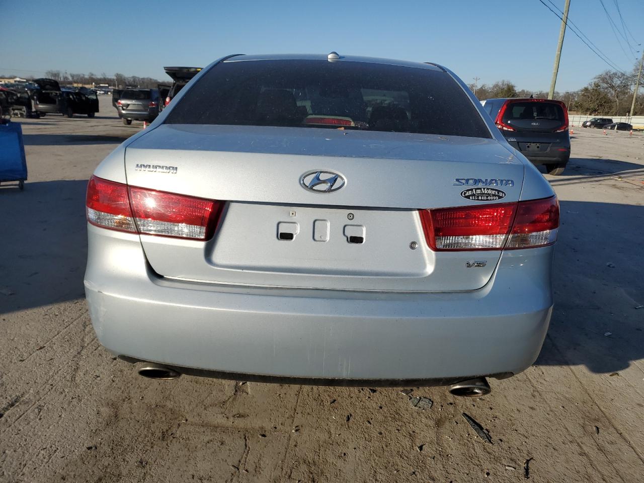 2007 Hyundai Sonata VIN 5NPEU46FX7H271772 Copart auction photo, front end damage thumbnail 6