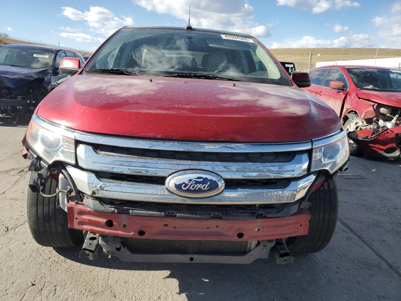 2013 Ford Edge VIN 2FMDK3JC5DBB63023 Copart auction photo, front end damage thumbnail 5