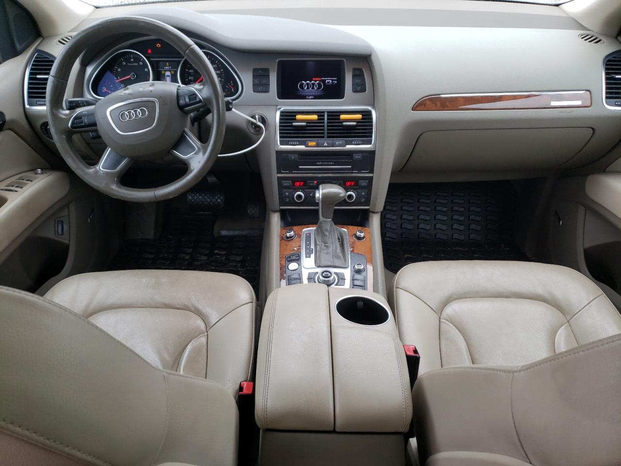 2015 Audi Q7 VIN WA1LGAFE2FD018626 Copart auction photo, side damage thumbnail 8
