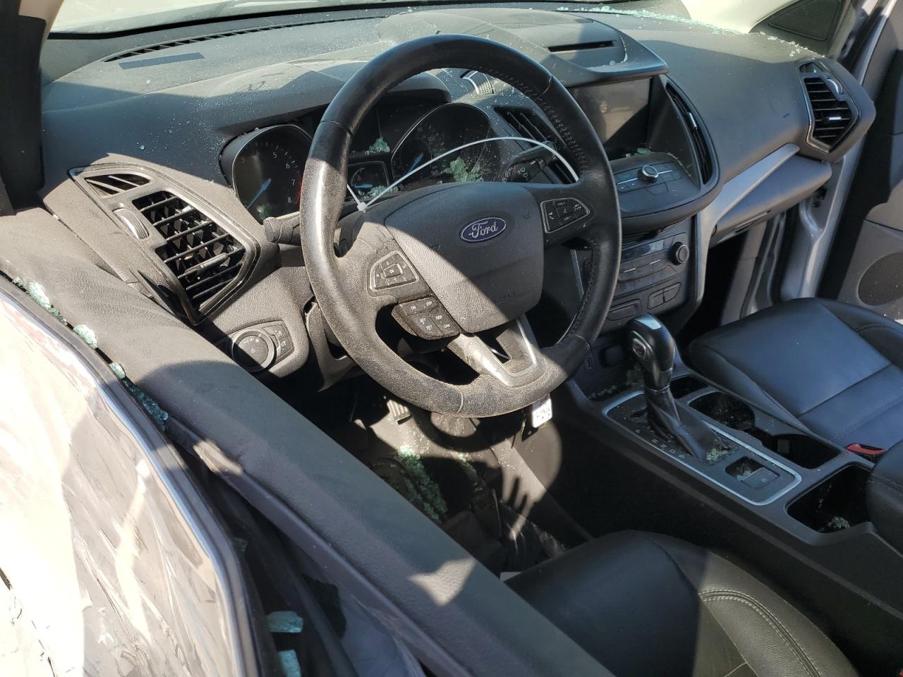 2018 Ford Escape VIN 1FMCU9HD0JUC08348 Copart auction photo, side damage thumbnail 8